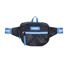 FORTNITE Multiplier NEW Waist Bag Black Blue Adjustable Functional Fanny Pack